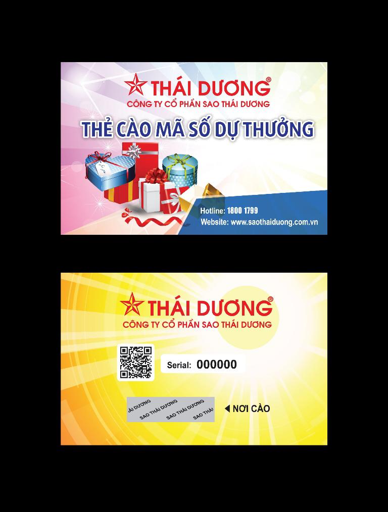 Thẻ cào Thái Dương